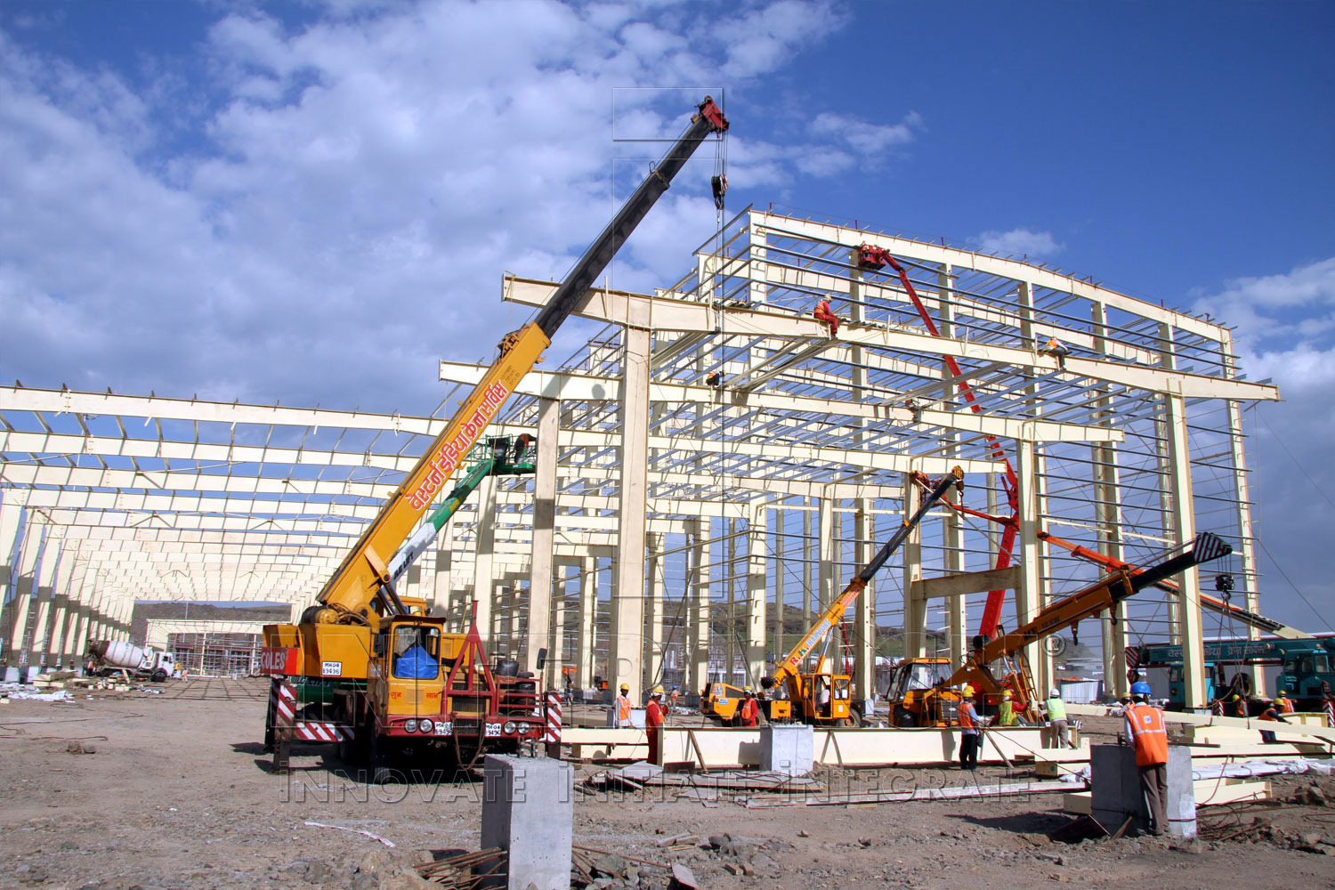 PEB & TOWER ERECTION